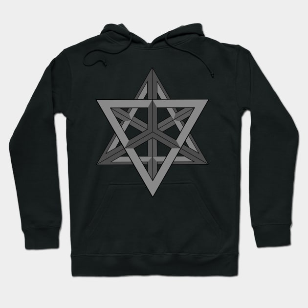 gmtrx lawal star tetrahedron Hoodie by Seni Lawal